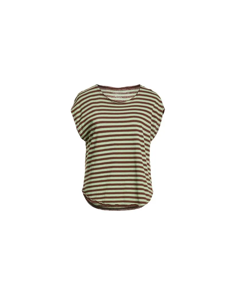 Majestic TOPS - T-shirtsauf YOOX.COM Braun