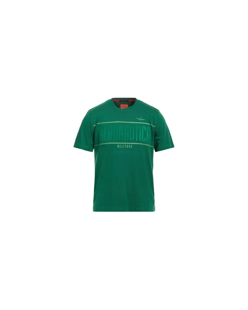 Aeronautica Militare TOPS - T-shirtsauf YOOX.COM Grün