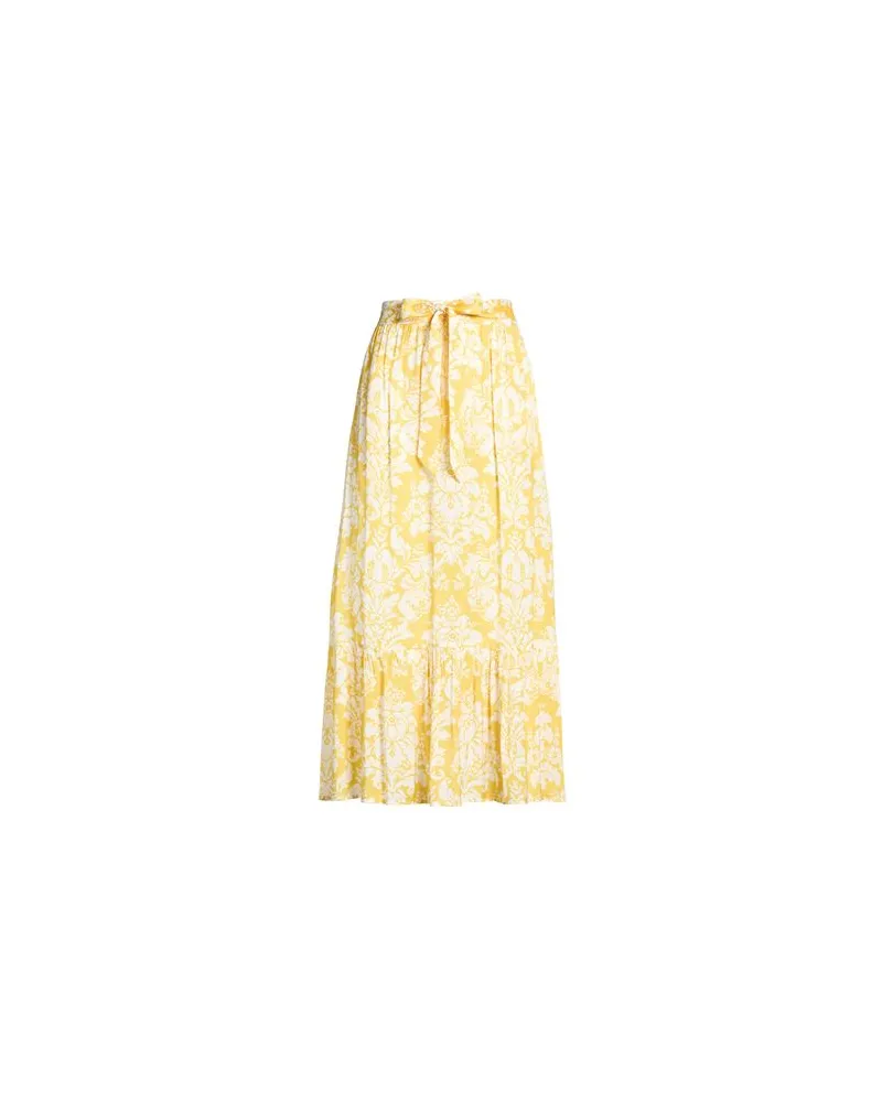 Daniela Drei HOSEN & RÖCKE - Maxi-Röckeauf YOOX.COM Gelb
