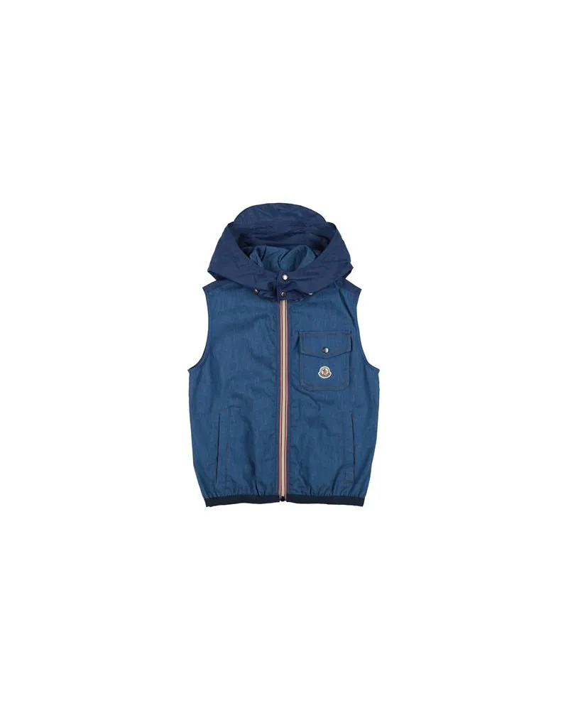 Moncler JACKEN & MÄNTEL - Jeansjacken/Mäntelauf YOOX.COM Blau