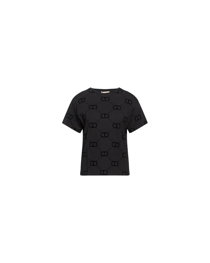 Twin-Set TOPS - T-shirtsauf YOOX.COM Schwarz