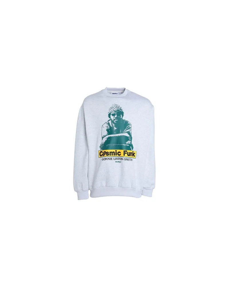Butter Goods Cosmic Funk Crewneck Sweatshirt		  - Cosmic Funk Crewneck Sweatshirt - TOPS - Sweatshirtsauf YOOX.COM Hellgrau