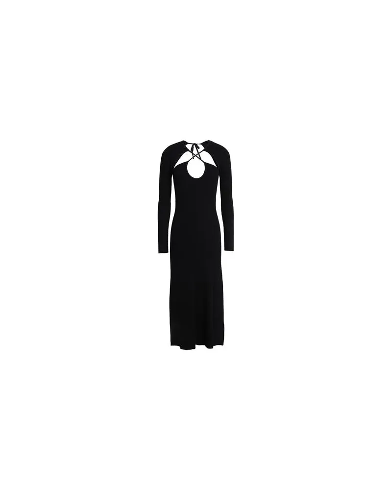 Ninety Percent KLEIDER - Midi-Kleiderauf YOOX.COM Schwarz