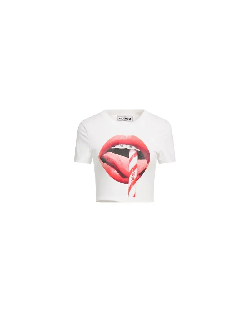 Fiorucci TOPS - T-shirtsauf YOOX.COM Weiß
