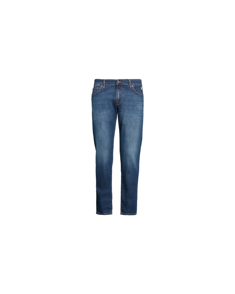 Roy Roger's HOSEN & RÖCKE - Jeanshosenauf YOOX.COM Blau