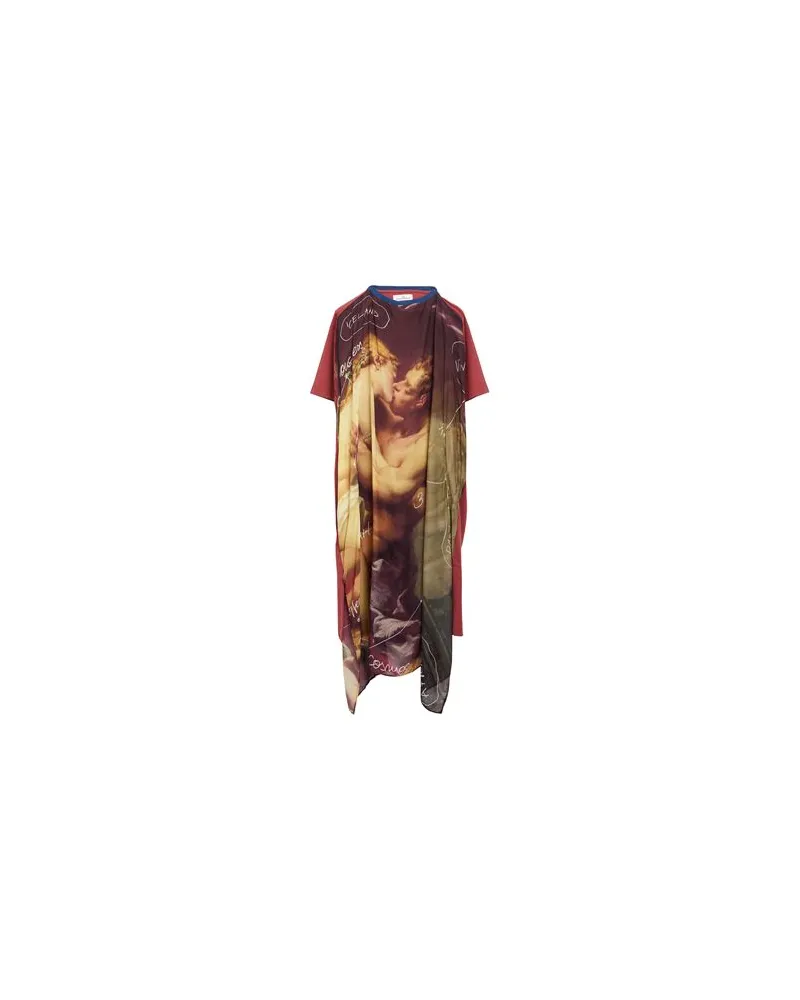 Vivienne Westwood KLEIDER - Maxi-Kleiderauf YOOX.COM Ziegelrot