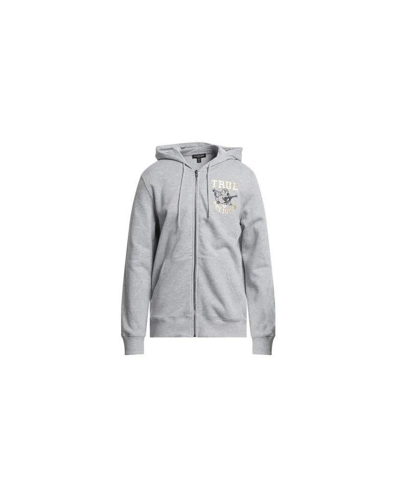 True Religion TOPS - Sweatshirtsauf YOOX.COM Hellgrau