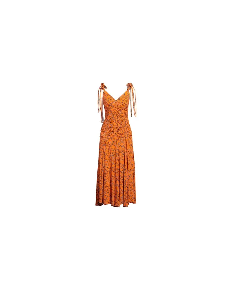 Proenza Schouler KLEIDER - Maxi-Kleiderauf YOOX.COM Orange