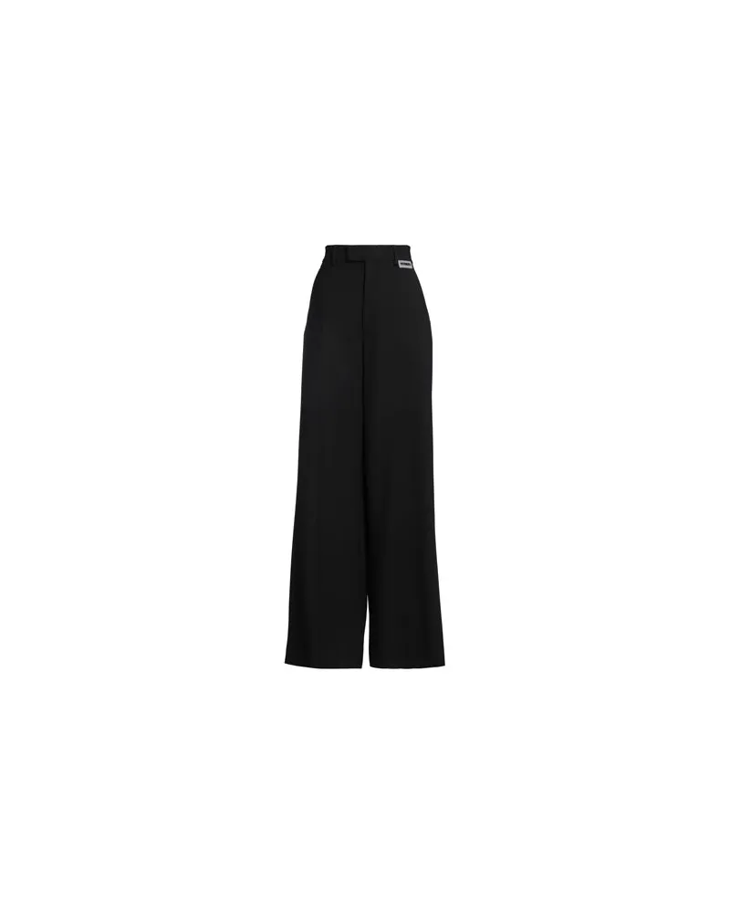 VETEMENTS HOSEN & RÖCKE - Hosenauf YOOX.COM Schwarz