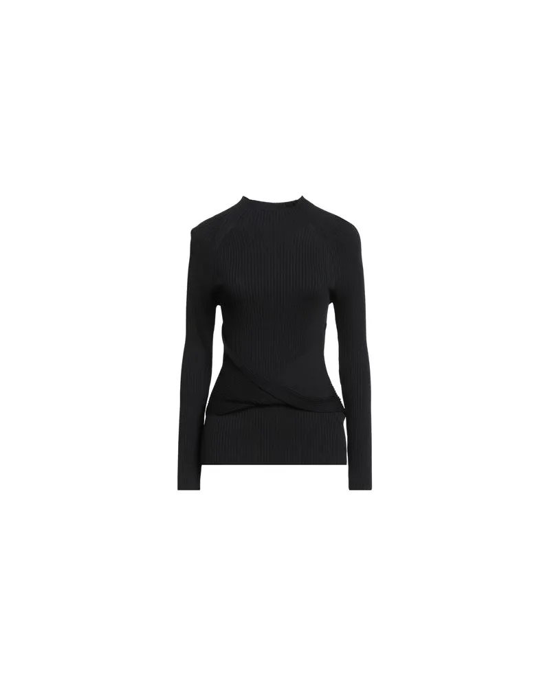 HUGO BOSS STRICKWAREN - Rollkragenpulloverauf YOOX.COM Schwarz