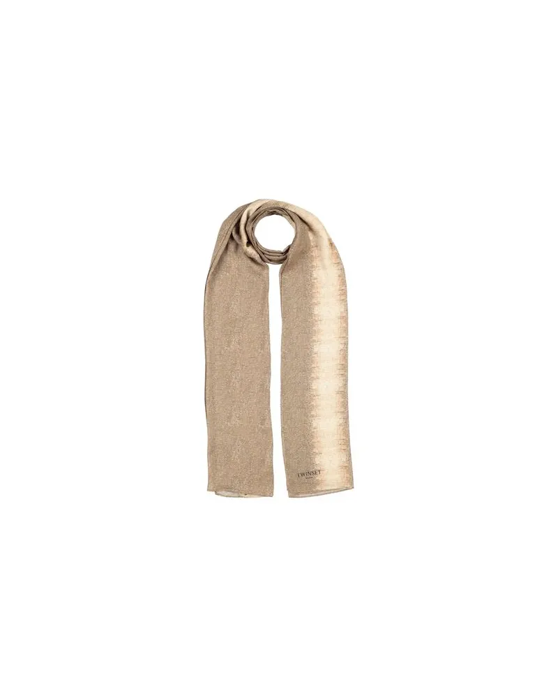 Twin-Set ACCESSOIRES - Schalsauf YOOX.COM Beige