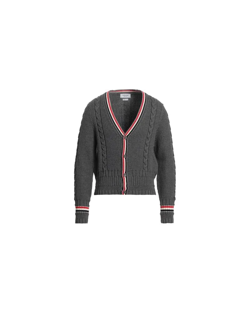 Thom Browne STRICKWAREN - Strickjackenauf YOOX.COM Blei