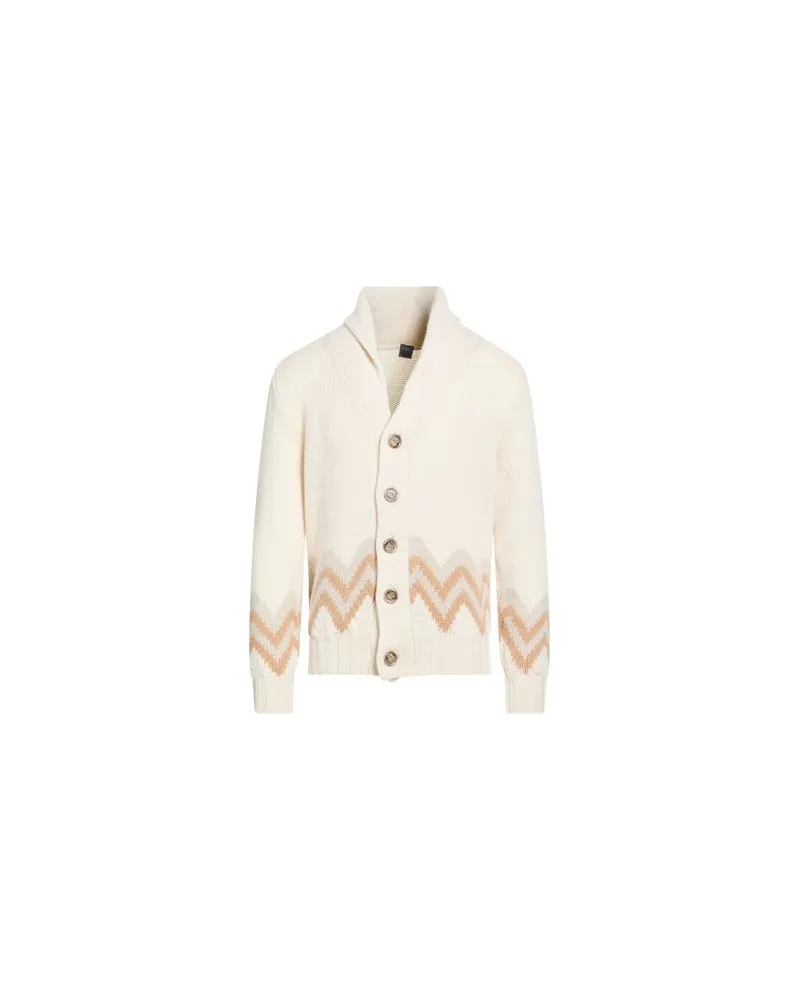 Fedeli STRICKWAREN - Strickjackenauf YOOX.COM Elfenbein