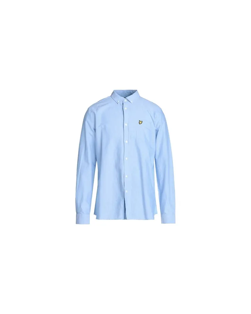 Lyle & Scott VINTAGE - TOPS - Hemdenauf YOOX.COM Himmelblau