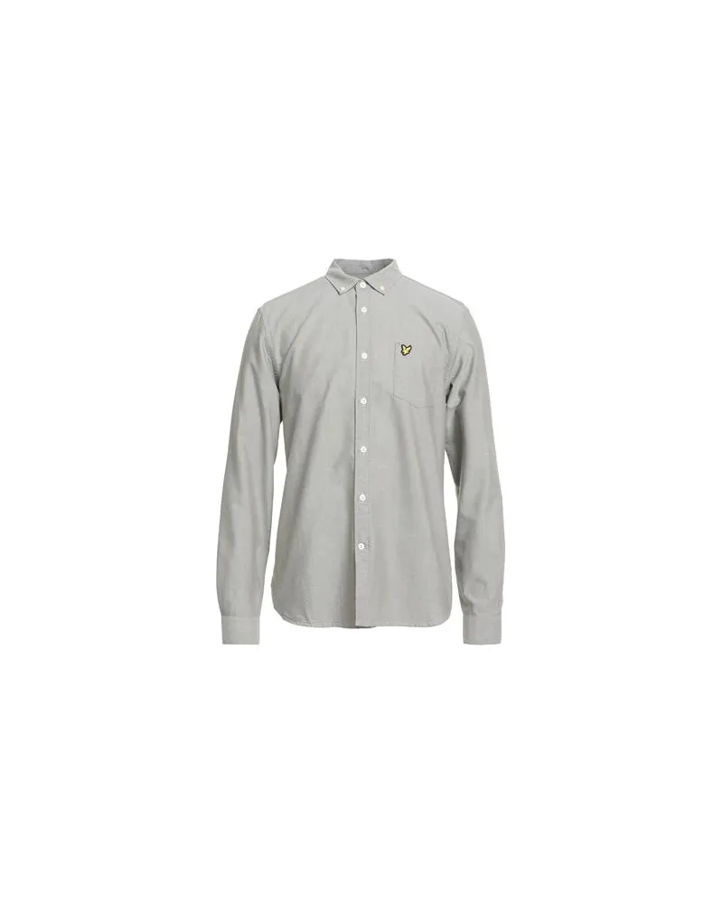 Lyle & Scott VINTAGE - TOPS - Hemdenauf YOOX.COM Hellgrau