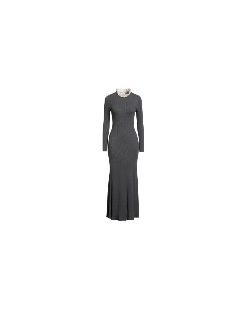 Sandro KLEIDER - Maxi-Kleiderauf YOOX.COM Grau