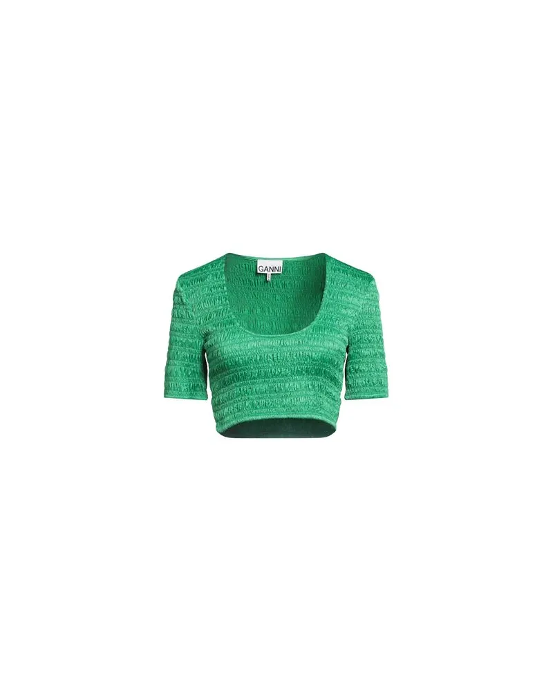 Ganni TOPS - Topsauf YOOX.COM Grün