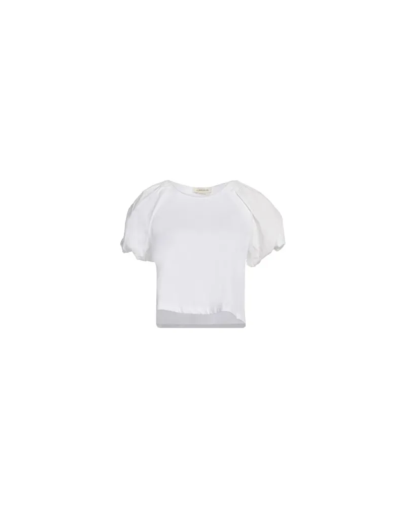 Anna Molinari TOPS - T-shirtsauf YOOX.COM Weiß