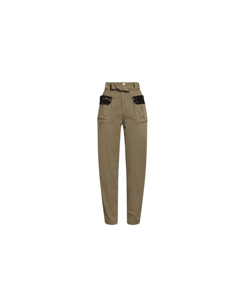 Kocca HOSEN & RÖCKE - Hosenauf YOOX.COM Militärgrün