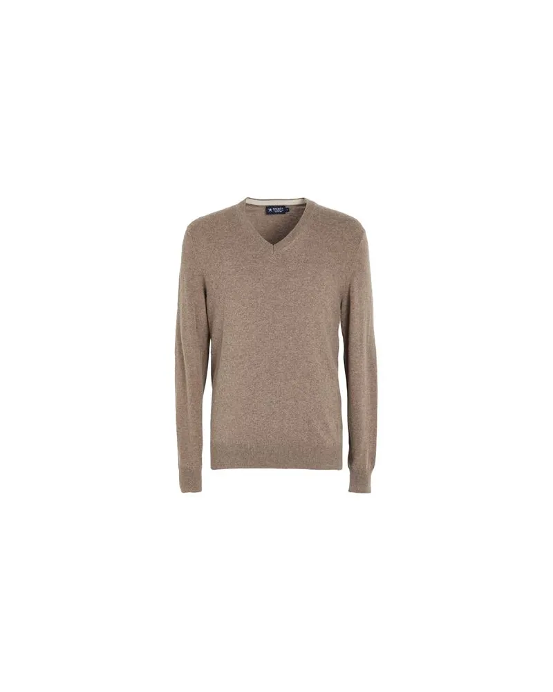 Hackett STRICKWAREN - Pulloverauf YOOX.COM Maulwurfsgrau