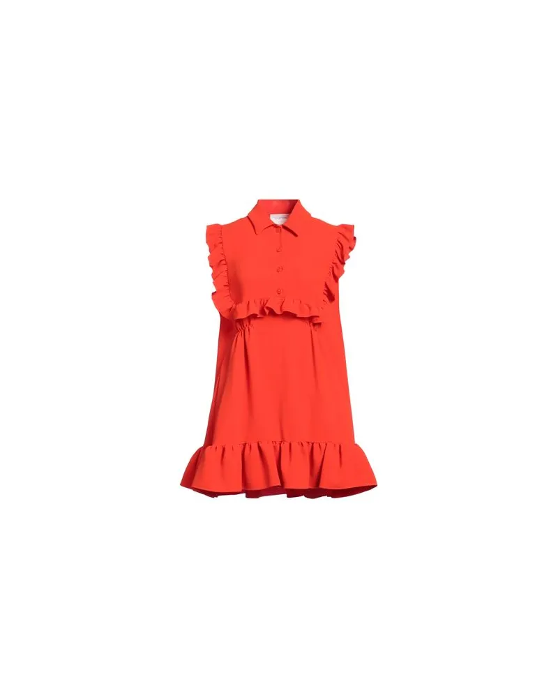 SPORTMAX KLEIDER - Mini-Kleiderauf YOOX.COM Rot