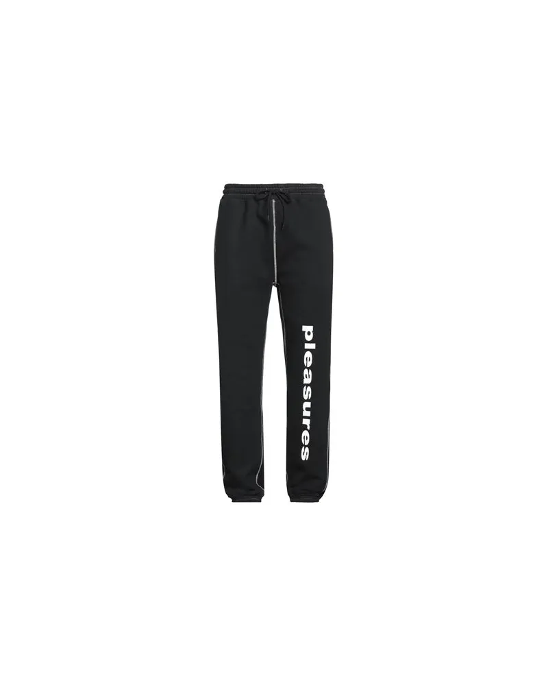 PLEASURES HOSEN & RÖCKE - Hosenauf YOOX.COM Schwarz