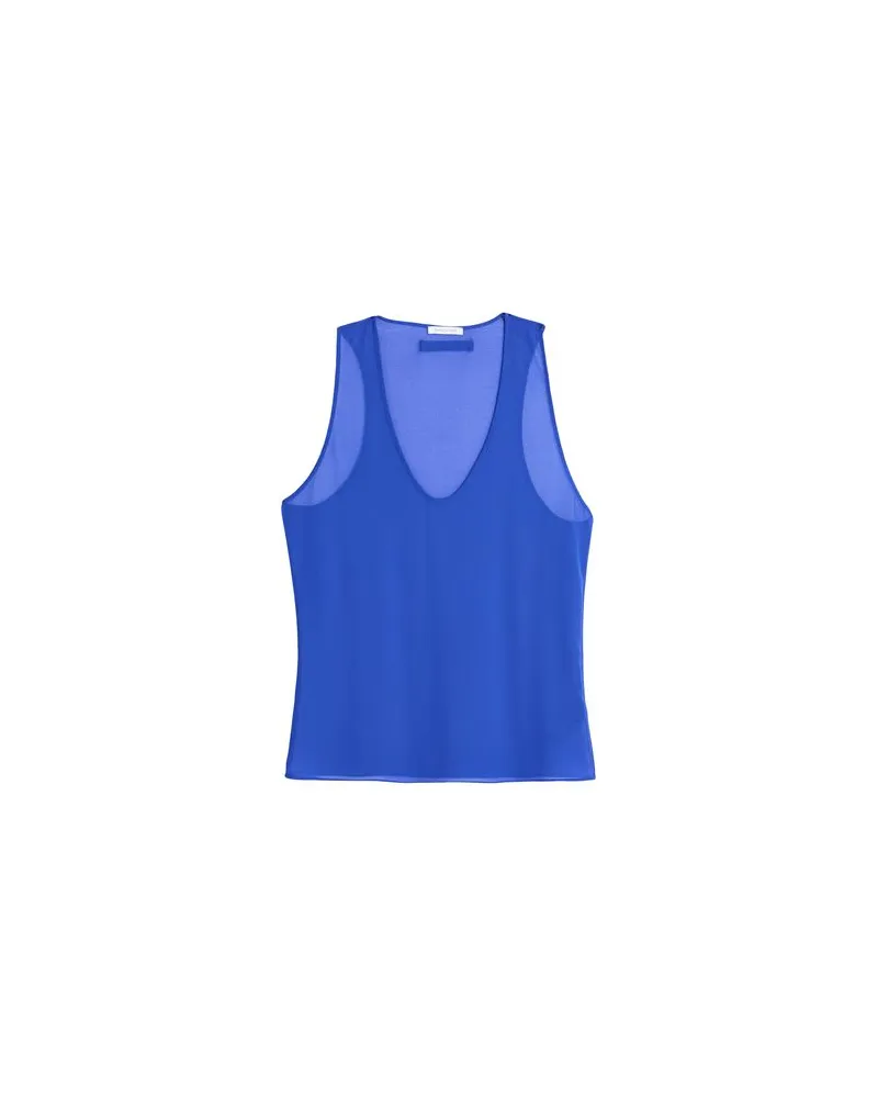 Patrizia Pepe TOPS - Topsauf YOOX.COM Blau