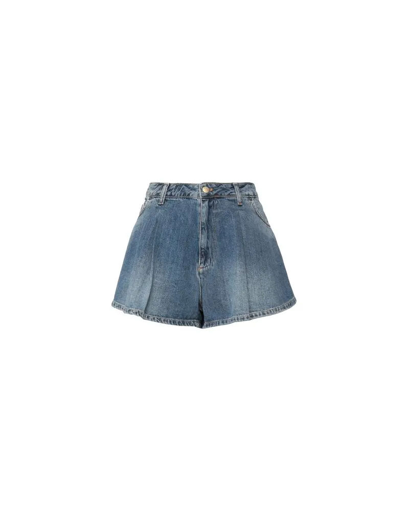 Weili Zheng HOSEN & RÖCKE - Jeansshortsauf YOOX.COM Blau
