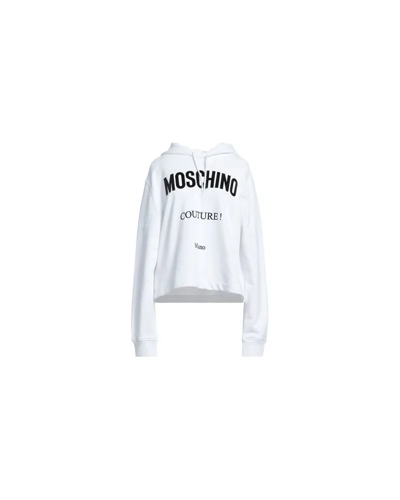 Moschino TOPS - Sweatshirtsauf YOOX.COM Weiß