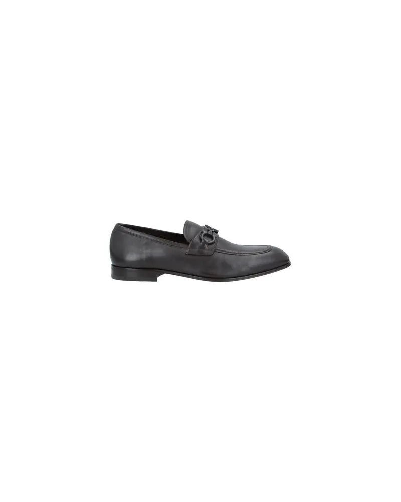 Ferragamo SCHUHE - Mokassinsauf YOOX.COM Dunkelbraun