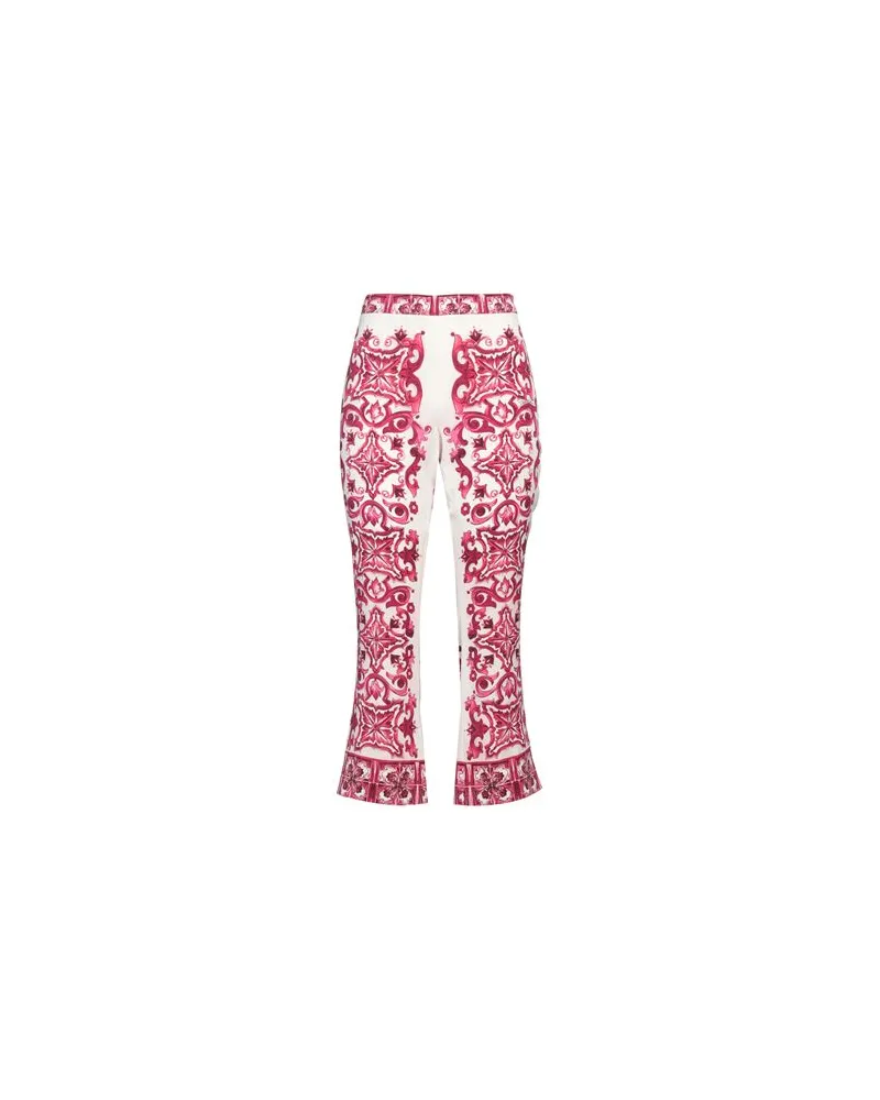 Dolce & Gabbana HOSEN & RÖCKE - Hosenauf YOOX.COM Fuchsia