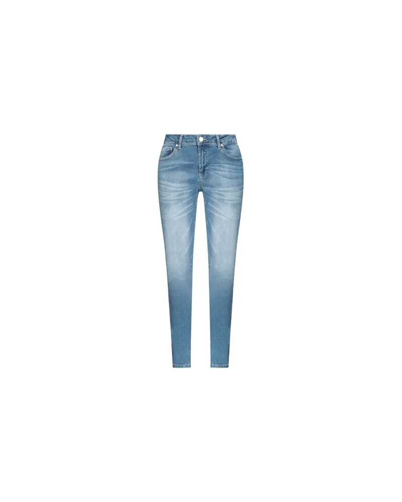 Frankie Morello HOSEN & RÖCKE - Jeanshosenauf YOOX.COM Blau