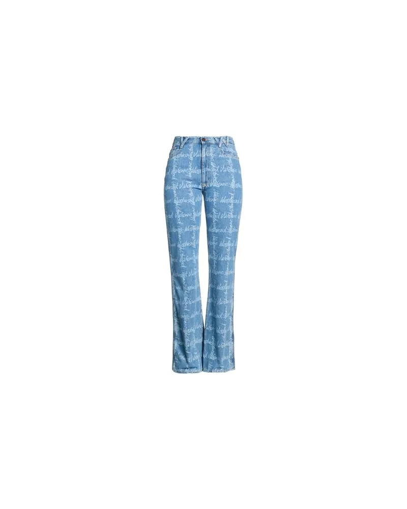 Vivienne Westwood HOSEN & RÖCKE - Jeanshosenauf YOOX.COM Blau