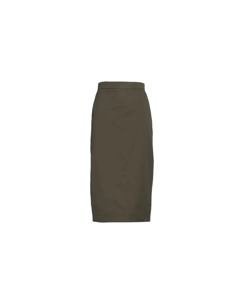 Max Mara SFILATA - HOSEN & RÖCKE - Midi-Röckeauf YOOX.COM Militärgrün
