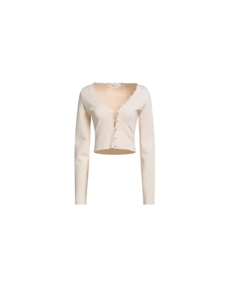 Nanushka STRICKWAREN - Strickjackenauf YOOX.COM Beige