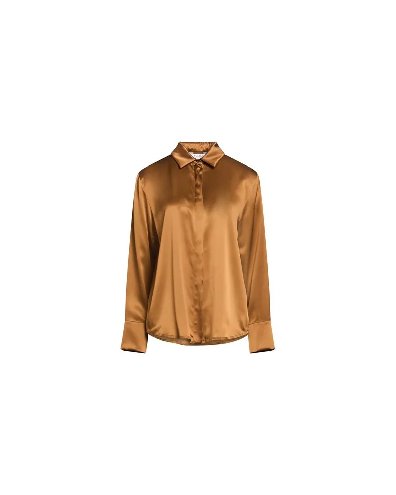 Max Mara TOPS - Hemdenauf YOOX.COM Hellbraun