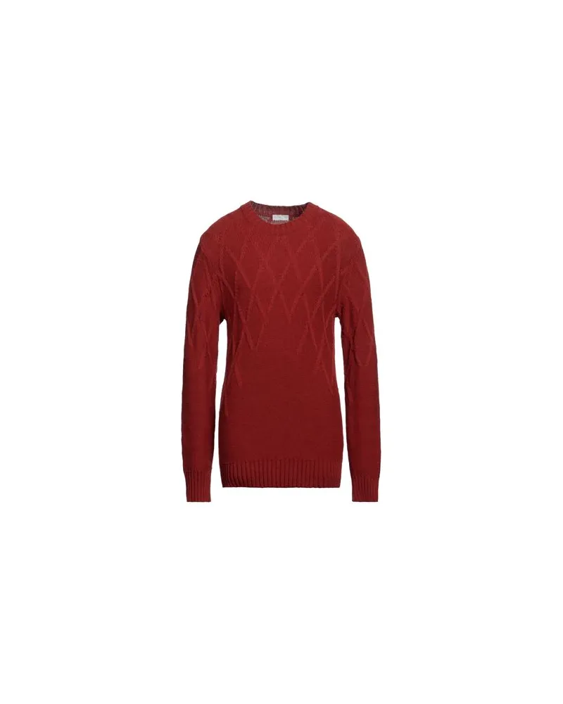 BECOME STRICKWAREN - Pulloverauf YOOX.COM Ziegelrot