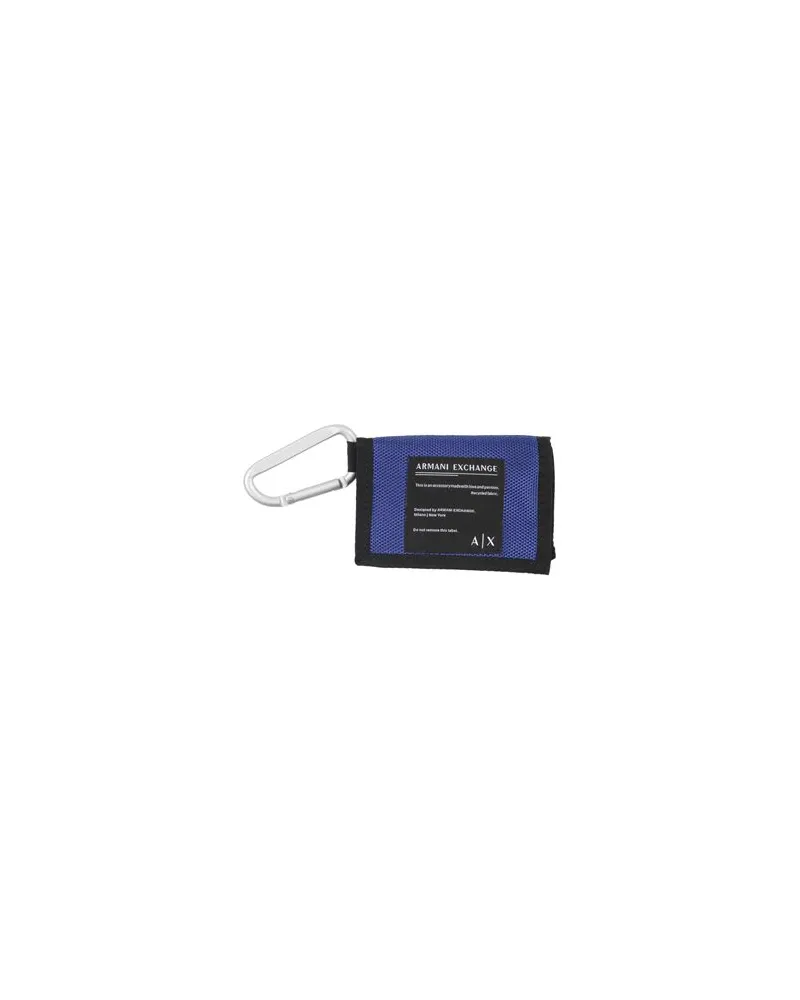 Armani Exchange Kleinlederwaren - Brieftaschenauf YOOX.COM Blau
