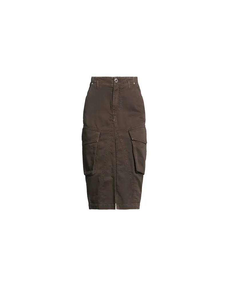 Pinko HOSEN & RÖCKE - Jeansröckeauf YOOX.COM Dunkelbraun