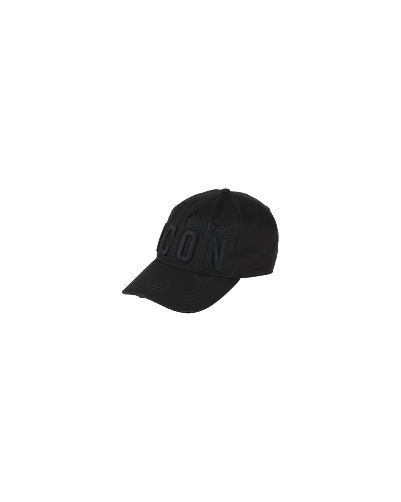 Dsquared2 ICON - ACCESSOIRES - Mützen & Hüteauf YOOX.COM Schwarz
