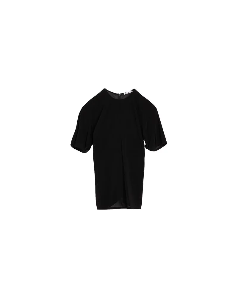 Acne Studios TOPS - Topsauf YOOX.COM Schwarz