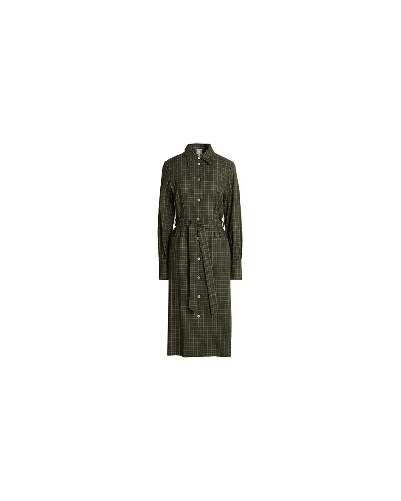 Inès de la Fressange KLEIDER - Midi-Kleiderauf YOOX.COM Militärgrün