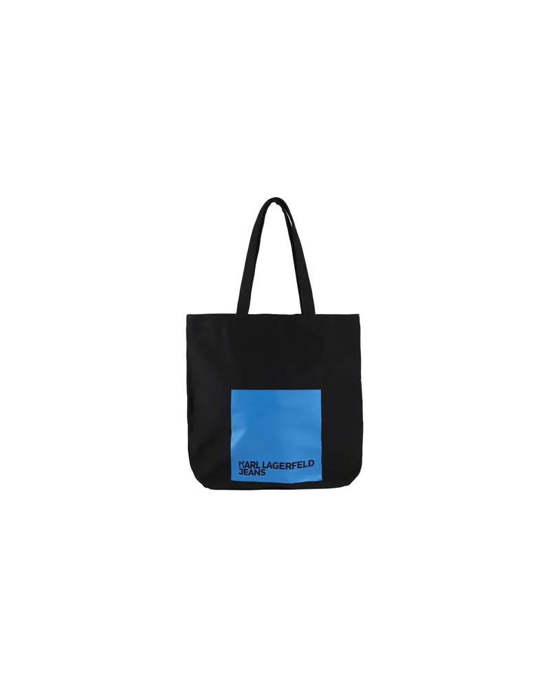 Karl Lagerfeld NS CANVAS TOTE - TASCHEN - Schultertaschenauf YOOX.COM Schwarz