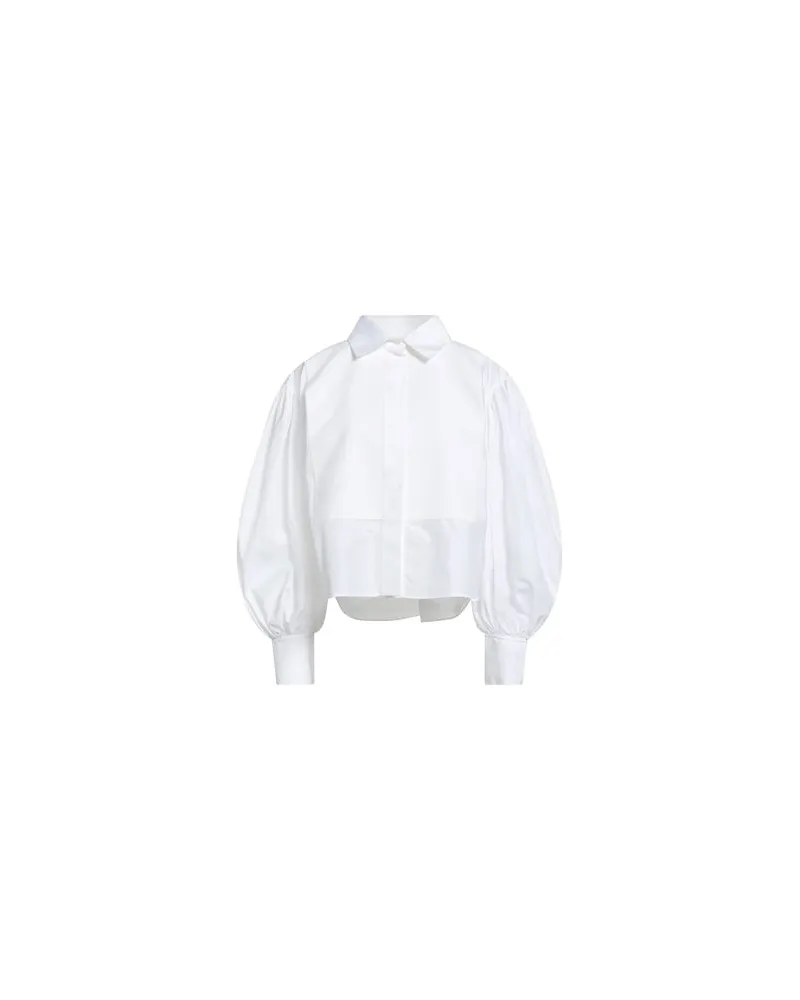 Valentino Garavani TOPS - Hemdenauf YOOX.COM Weiß