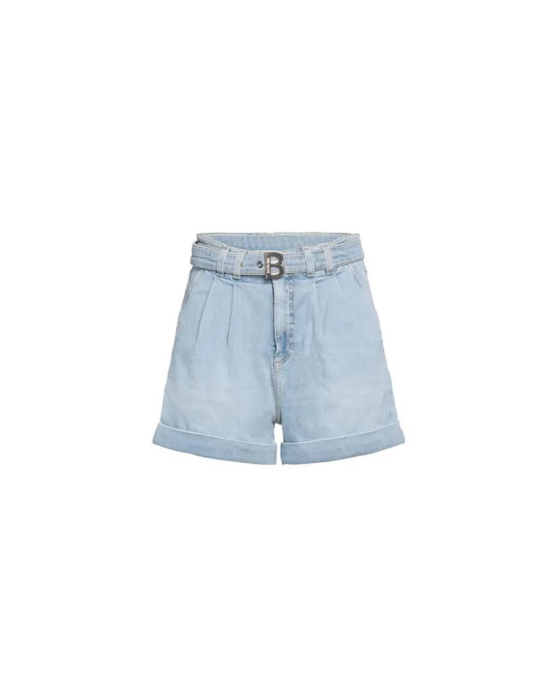 Blumarine HOSEN & RÖCKE - Jeansshortsauf YOOX.COM Blau