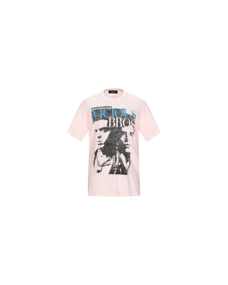 Dsquared2 TOPS - T-shirtsauf YOOX.COM Rosa