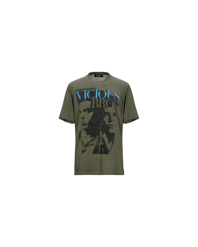 Dsquared2 TOPS - T-shirtsauf YOOX.COM Militärgrün