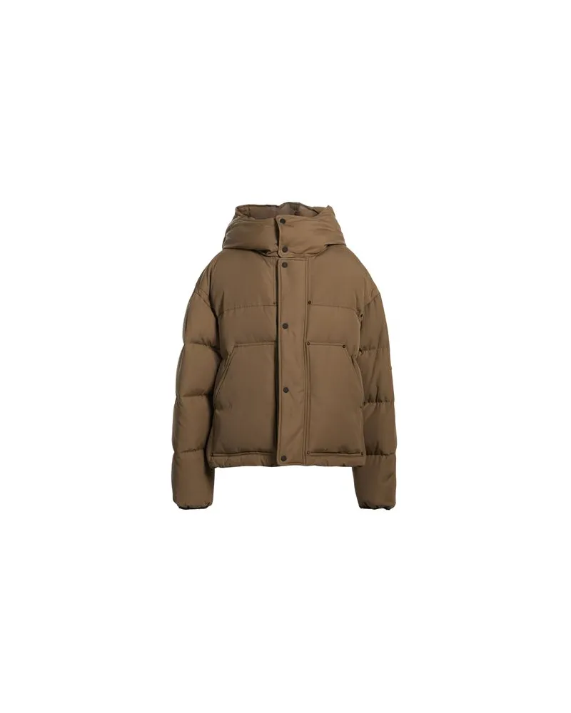 Dsquared2 JACKEN & MÄNTEL - Pufferjacken & Daunenjackenauf YOOX.COM Khaki