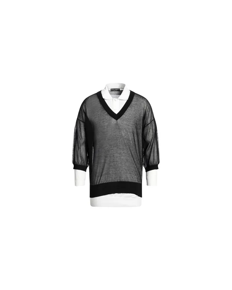 Dolce & Gabbana STRICKWAREN - Pulloverauf YOOX.COM Schwarz
