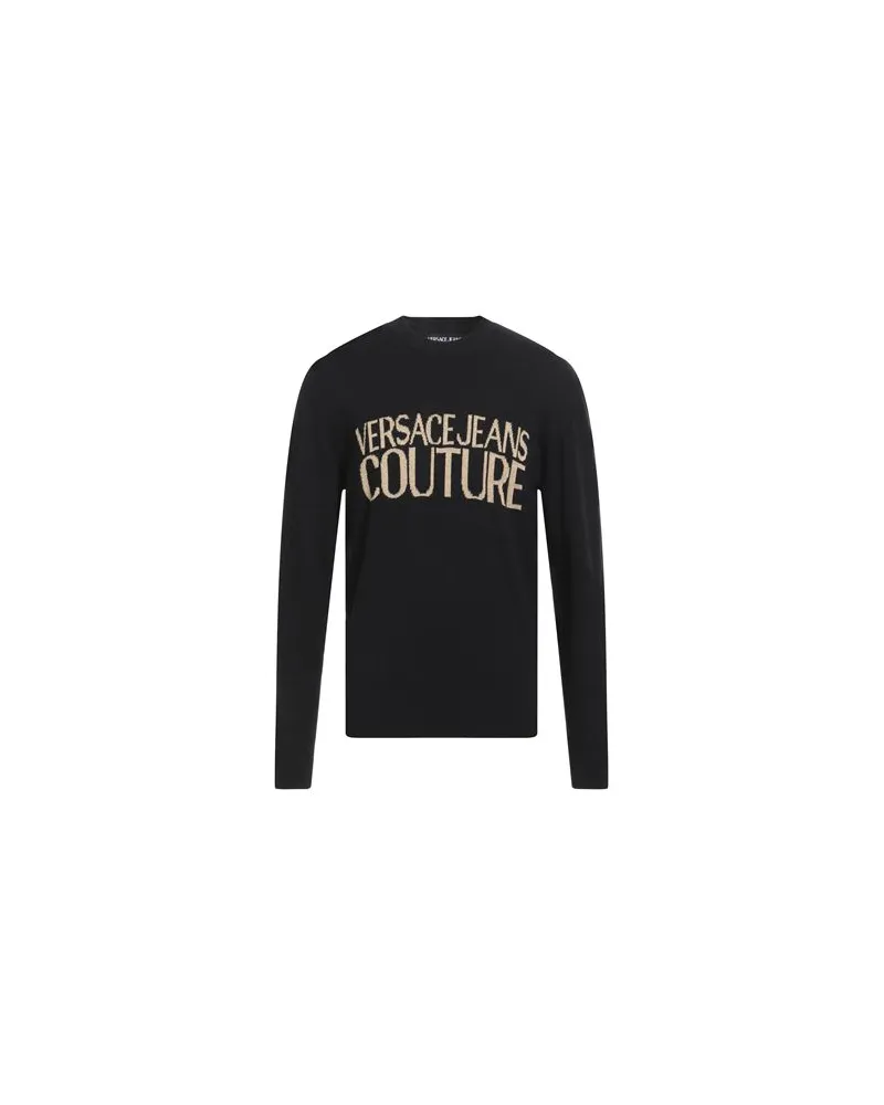 Versace Jeans STRICKWAREN - Pulloverauf YOOX.COM Schwarz
